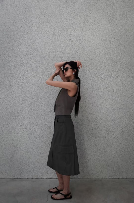 EFFORTLESS WORKWEAR SKIRT