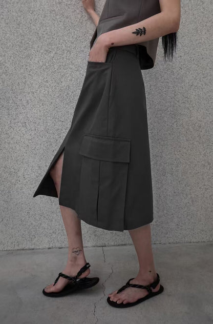 EFFORTLESS WORKWEAR SKIRT