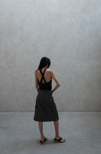 EFFORTLESS WORKWEAR SKIRT