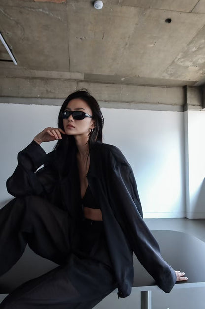 CHIC SHEER PANTS