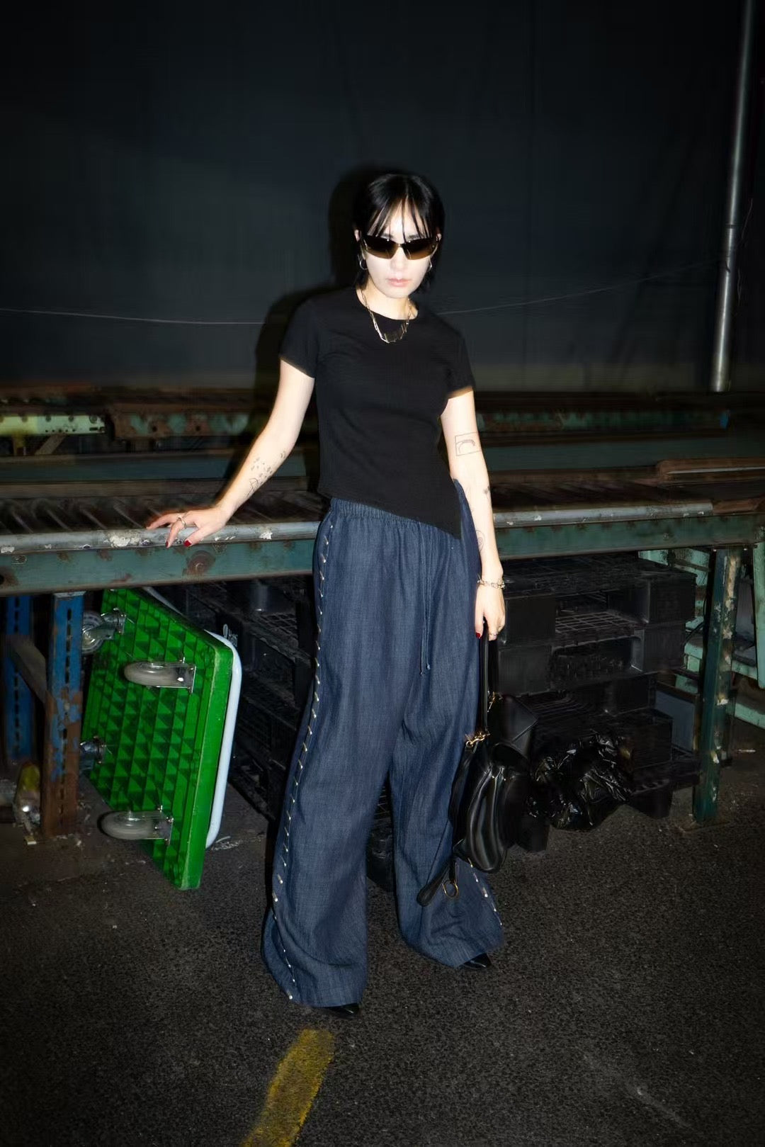 LAID BACK SOFT DENIM PANTS