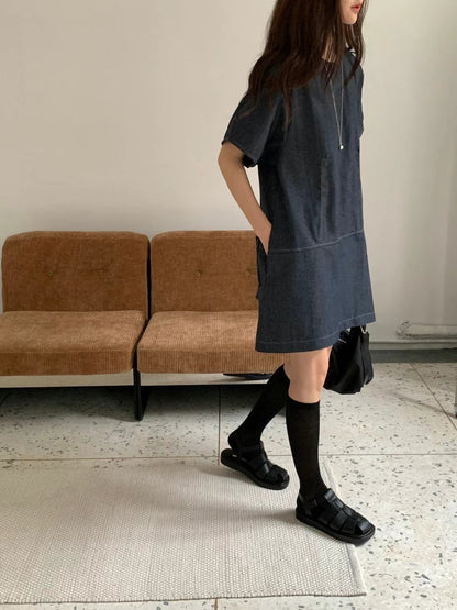 DENIM COMFORT BLEND ONE PIECE