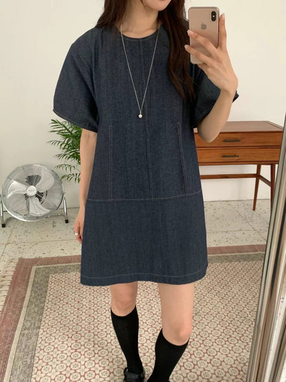 DENIM COMFORT BLEND ONE PIECE