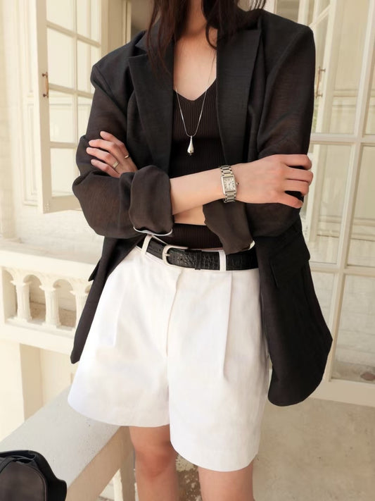 LIGHTWEIGHT LINEN BLAZER