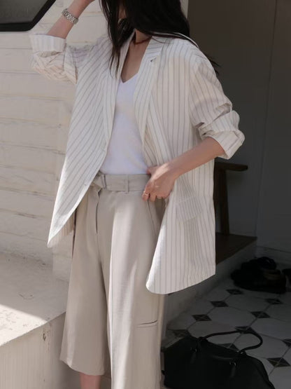 LIGHTWEIGHT LINEN BLAZER
