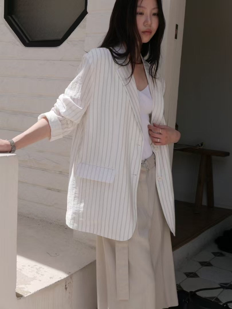 LIGHTWEIGHT LINEN BLAZER