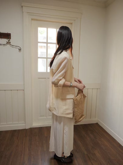 LIGHTWEIGHT LINEN BLAZER