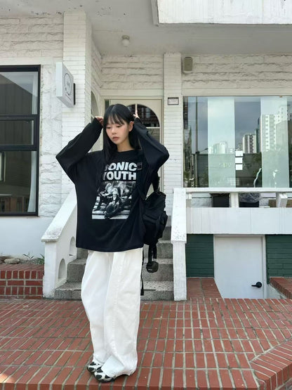 SONIC YOUTH GRAPHIC LONG-SLEEVE TEE