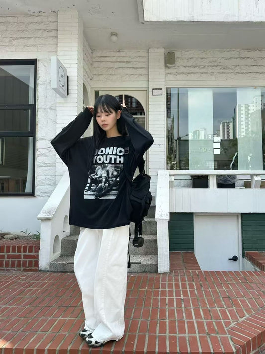 SONIC YOUTH GRAPHIC LONG-SLEEVE TEE