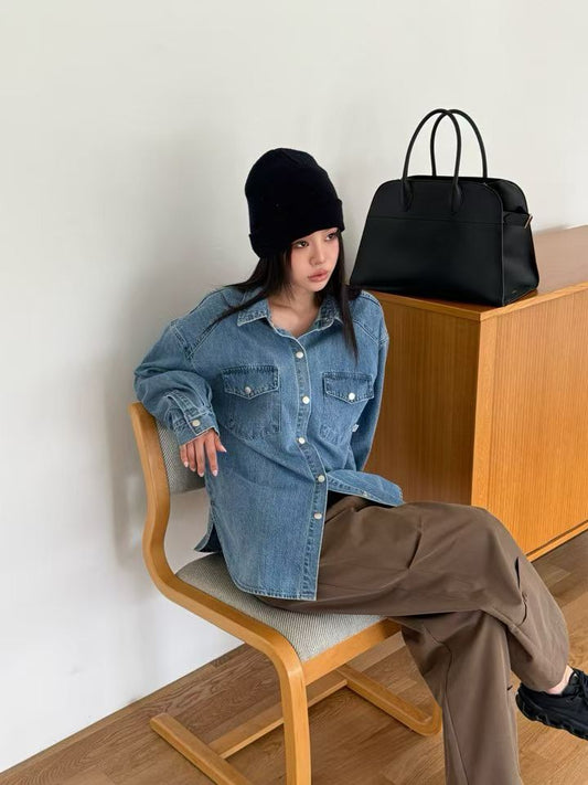 REFINED DENIM SHIRT
