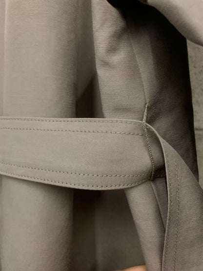 CLASSIC COLLAR BELTED TRENCH