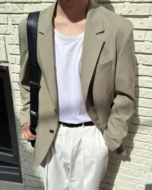 SUNLIT BEIGE BLAZER
