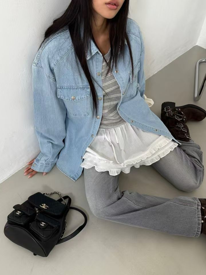 REFINED DENIM SHIRT