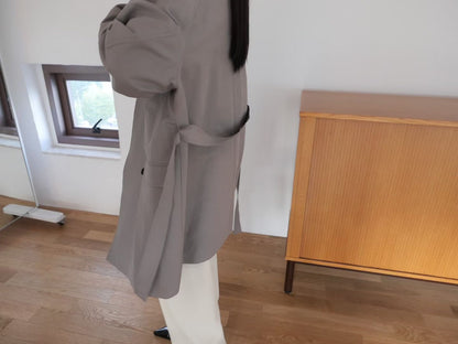 CLASSIC COLLAR BELTED TRENCH