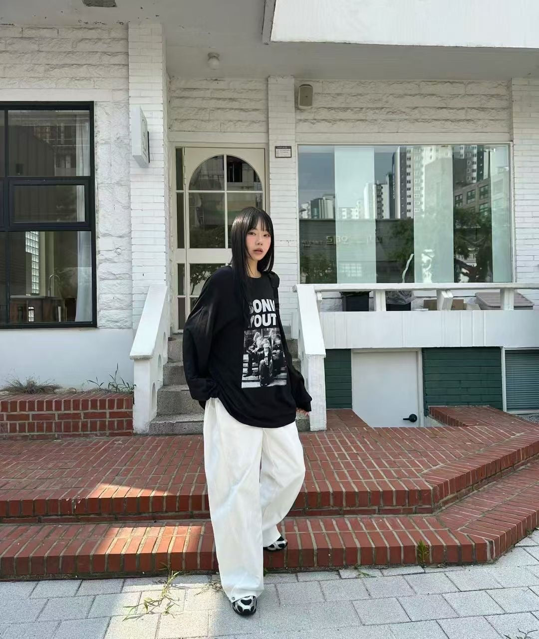 SONIC YOUTH GRAPHIC LONG-SLEEVE TEE