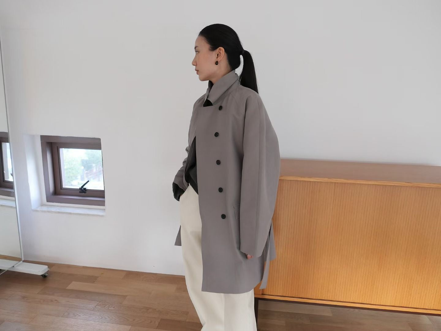 CLASSIC COLLAR BELTED TRENCH