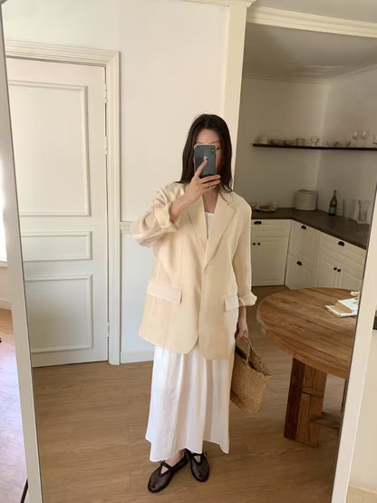 LIGHTWEIGHT LINEN BLAZER