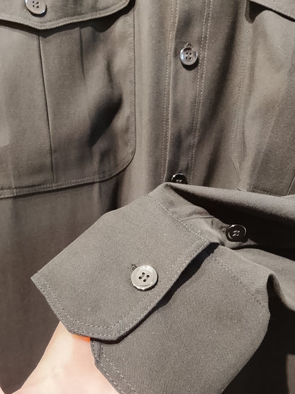 • FUSSY MADE • CUPRO DRAPE WORKER SHIRT